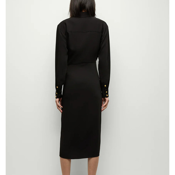 Veronica Beard Wright Midi Button Down Collared Dress US 6 - Picture 3 of 12